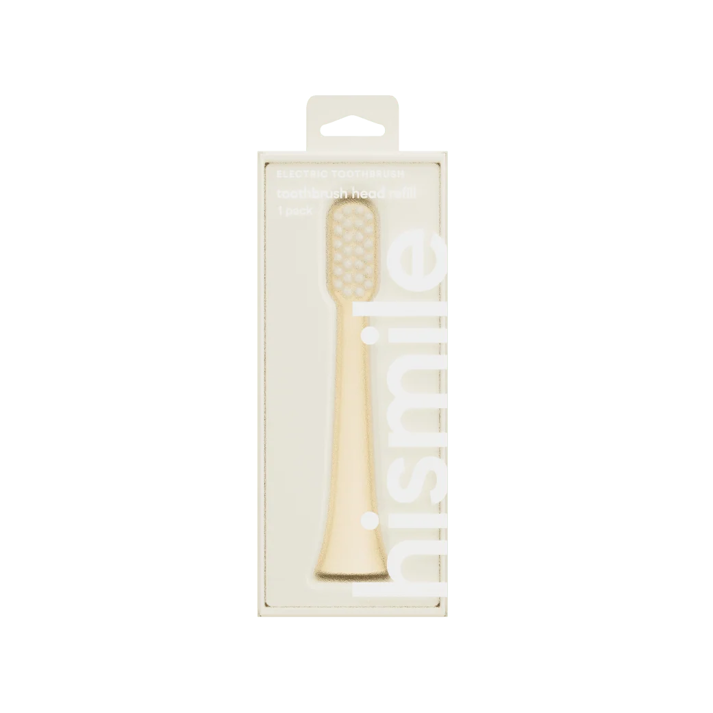 Toothbrush Replacement Heads - Cream